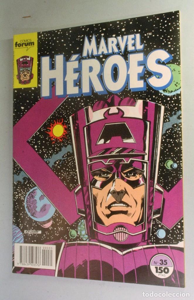 C&oacute;mics: FORUM. Comic de Marvel H&eacute;roes. Galactus. N&ordm;35 1989. En castellano - Foto 1