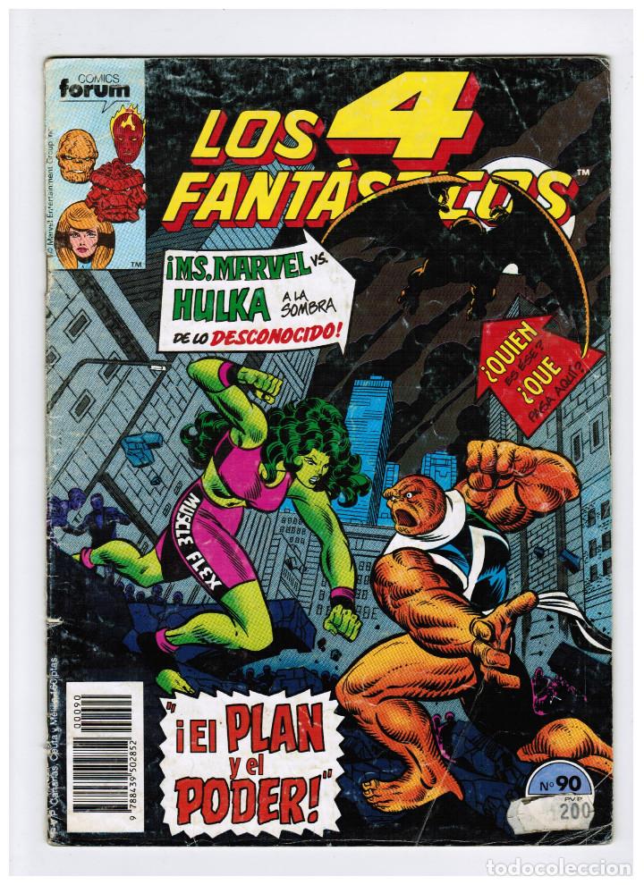 C&oacute;mics: LOS 4 FANT&Aacute;STICOS n&ordm; 90 - FORUM 1990 - Foto 1
