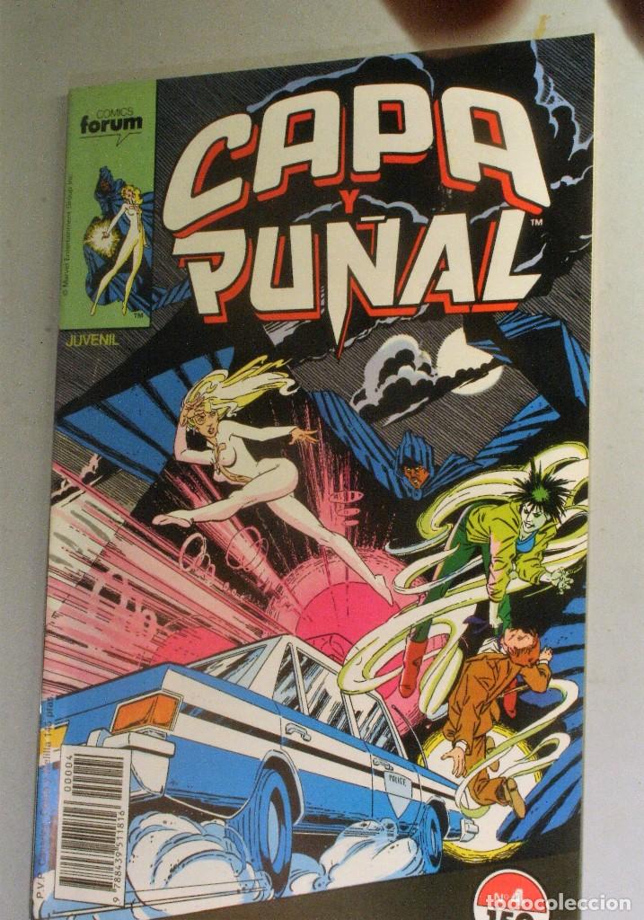 C&oacute;mics: FORUM. Comic de Marvel H&eacute;roes. Capa y Pu&ntilde;al. N&ordm;4 1989. En castellano - Foto 1