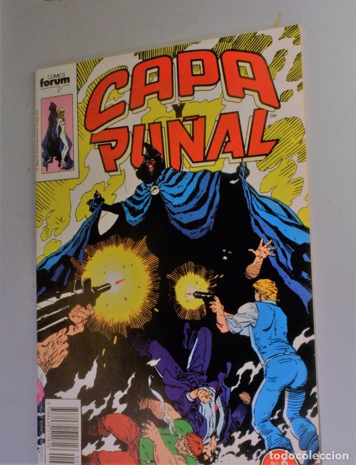 C&oacute;mics: FORUM. Comic de Marvel H&eacute;roes. Capa y Pu&ntilde;al. N&ordm;6 1989. En castellano - Foto 1
