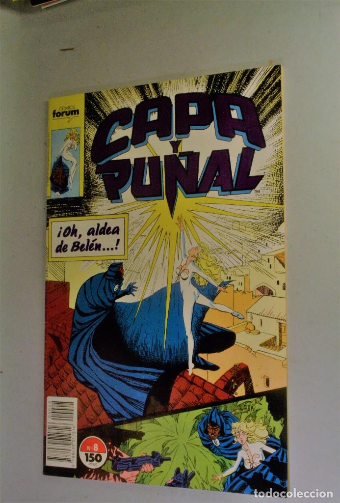 C&oacute;mics: FORUM. Comic de Marvel H&eacute;roes. Capa y Pu&ntilde;al. N&ordm;8 1989. En castellano - Foto 1