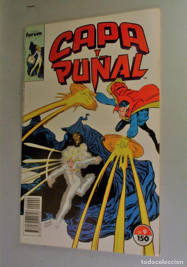 C&oacute;mics: FORUM. Comic de Marvel H&eacute;roes. Capa y Pu&ntilde;al. N&ordm;9 1989. En castellano - Foto 1