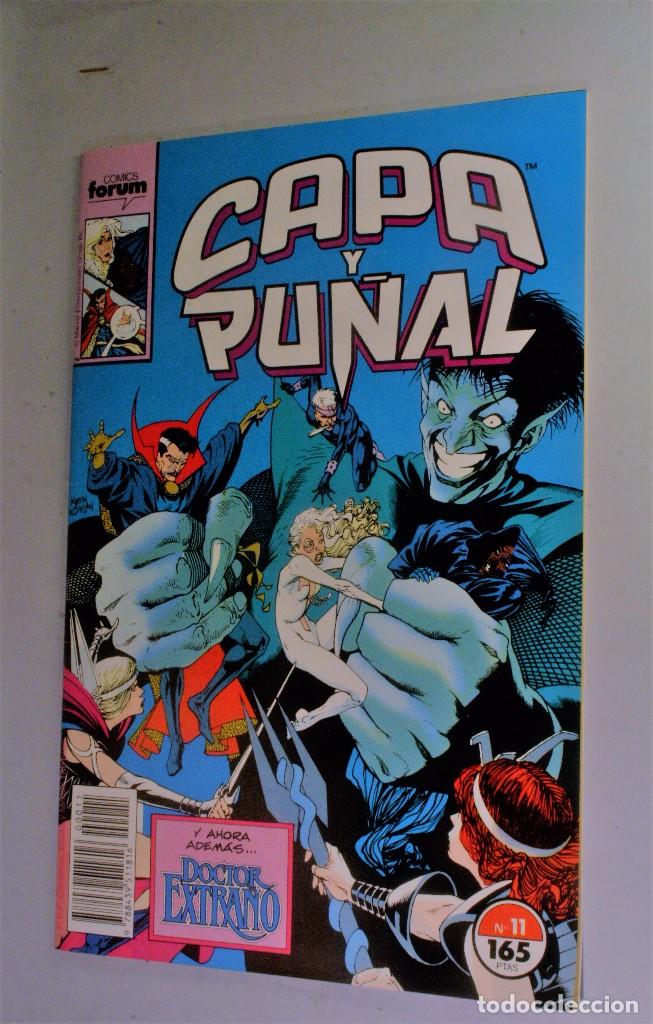 C&oacute;mics: FORUM. Comic de Marvel H&eacute;roes. Capa y Pu&ntilde;al. N&ordm;11 1990. En castellano - Foto 1