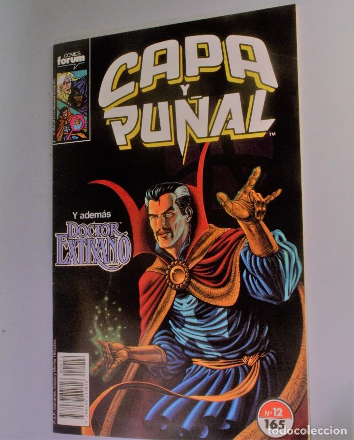 C&oacute;mics: FORUM. Comic de Marvel H&eacute;roes. Capa y Pu&ntilde;al. N&ordm;12 1990. En castellano - Foto 1