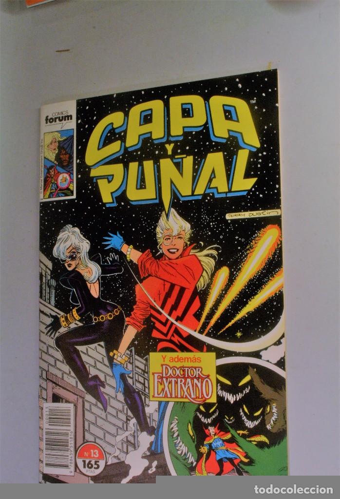 C&oacute;mics: FORUM. Comic de Marvel H&eacute;roes. Capa y Pu&ntilde;al. N&ordm;13 1990. En castellano - Foto 1