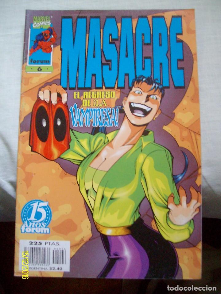 C&oacute;mics: MASACRE N&ordm; 6 FORUM EL REGRESO DE LA VAMPIRESA - Foto 1