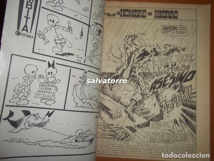 C&oacute;mics: HEROES MARVEL.EL HOMBRE DE HIERRO Y DAN DEFENSOR. - Foto 2