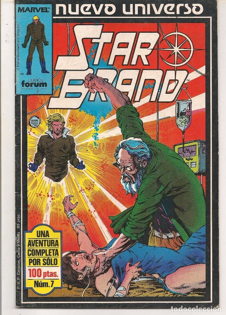 C&oacute;mics: NUEVO UNIVERSO. STAR BRAND. N&ordm; 7. FORUM. (Z/C5)