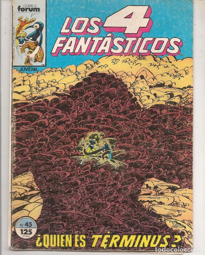 C&oacute;mics: LOS 4 FANTASTICOS. N&ordm; 45. FORUM. (C/A38) - Foto 1