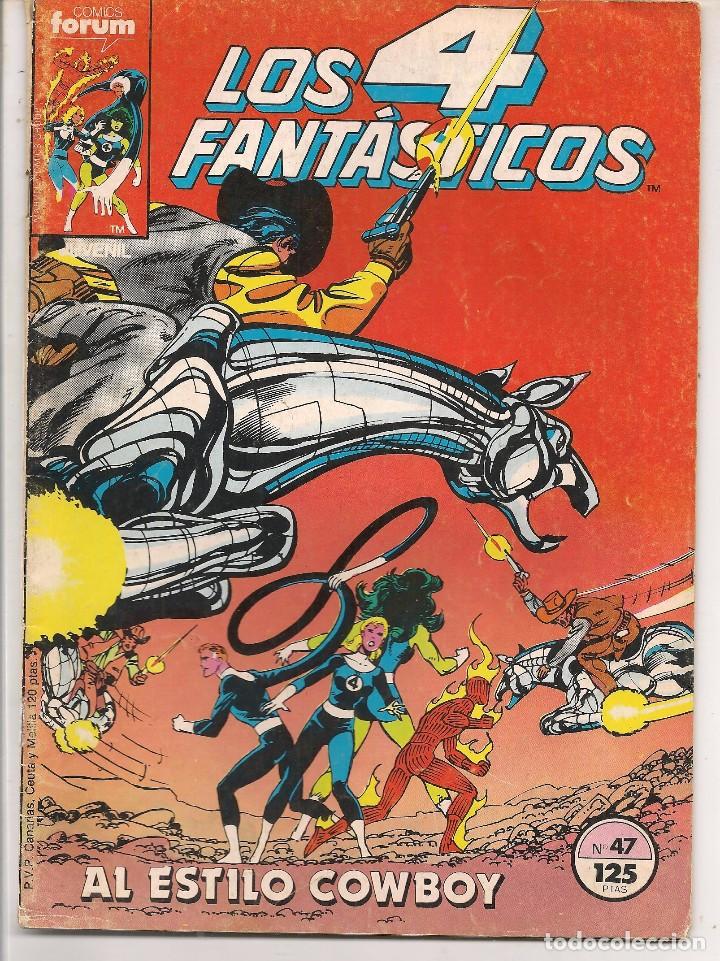 C&oacute;mics: LOS 4 FANTASTICOS. N&ordm; 47. FORUM. (C/A38) - Foto 1