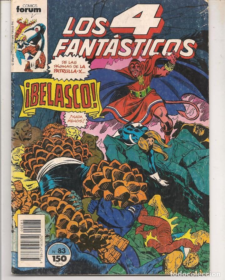 C&oacute;mics: LOS 4 FANTASTICOS. N&ordm; 83. FORUM. (C/A38) - Foto 1