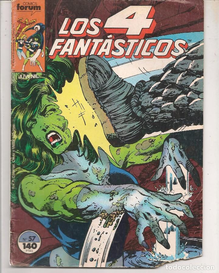 C&oacute;mics: LOS 4 FANTASTICOS. N&ordm; 57. FORUM. (C/A38) - Foto 1