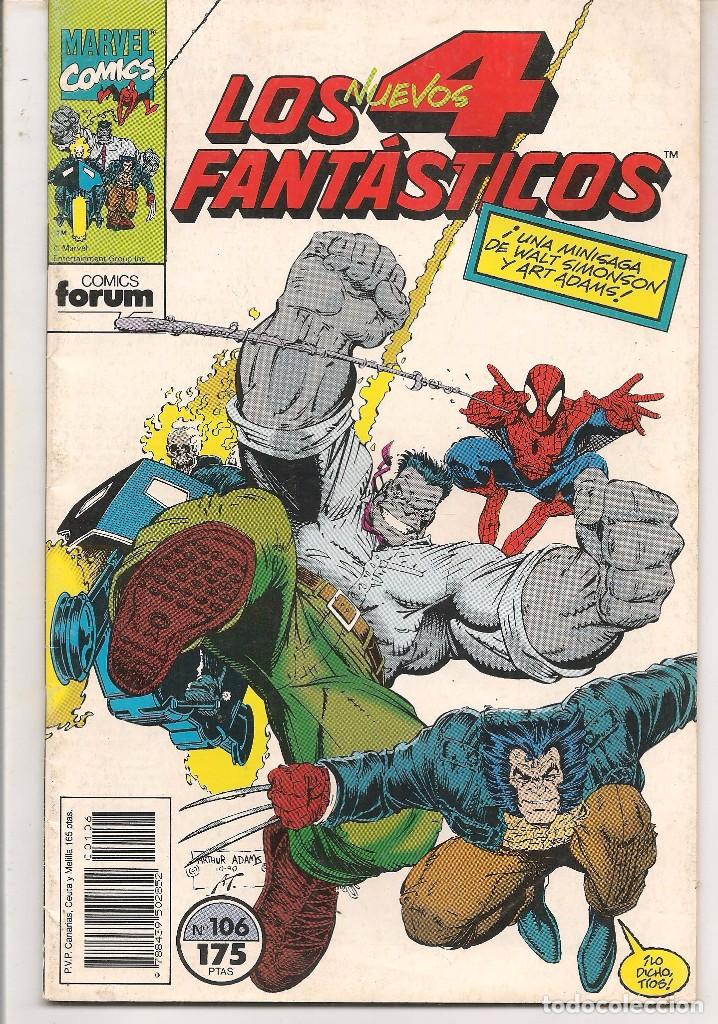 C&oacute;mics: LOS 4 FANTASTICOS. N&ordm; 106. FORUM. (C/A38) - Foto 1