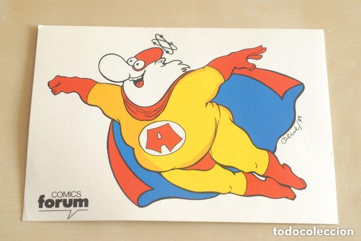C&oacute;mics: Tarjeta Postal de Comics Forum. Oliv&eacute; 1993. - Foto 1