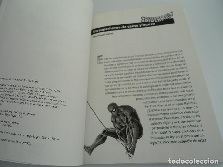 C&oacute;mics: SPIDERMAN 1 - GRANDES HEROES DEL COMIC - EDICIONES FORUM 2003 - MARVEL COMICS - Foto 6