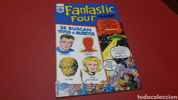 C&oacute;mics: FANTASTIC FOUR CLASSIC 4 EXCELENTE ESTADO FORUM - Foto 1