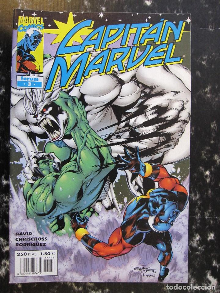 C&oacute;mics: FORUM. CAPITAN MARVEL VOL 1 PETER DAVID. NUMERO 3. NUEVO - Foto 1