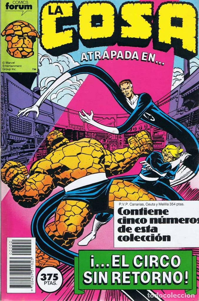 C&oacute;mics: La Cosa. Tomo retapado con los N&ordm; 6 a 10 - Foto 1