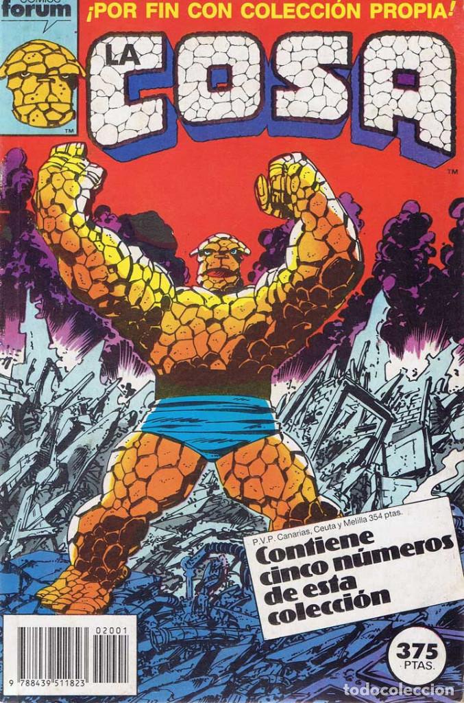 C&oacute;mics: La Cosa. Tomo retapado con los N&ordm; 1 a 5 - Foto 1