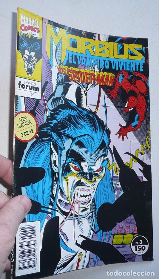 C&oacute;mics: Morbius, El vampiro viviente vs. Spiderman N&ordm; 3 de 12 (Forum, Marvel Comics) - Foto 1