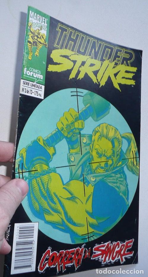 C&oacute;mics: Thunder Strike N&ordm; 3 de 12 - Correr&aacute; la sangre (Forum, Marvel Comics) - Foto 1