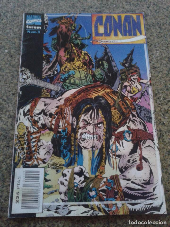 C&oacute;mics: CONAN -- N&ordm; 3 -- MARVEL / FORUM -- - Foto 1