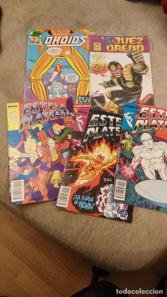 C&oacute;mics: estela plateada 6-8-9 , jued dredd 13 , droids 25 - Foto 1