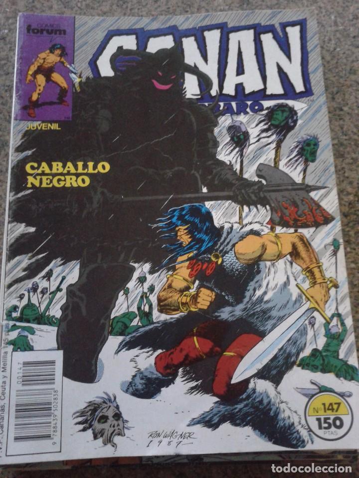 C&oacute;mics: CONAN EL BARBARO -- VOL. 1 -- N&ordm; 147 -- FORUM -- - Foto 1