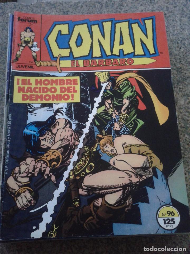 C&oacute;mics: CONAN EL BARBARO -- VOL. 1 -- N&ordm; 96 -- FORUM -- - Foto 1