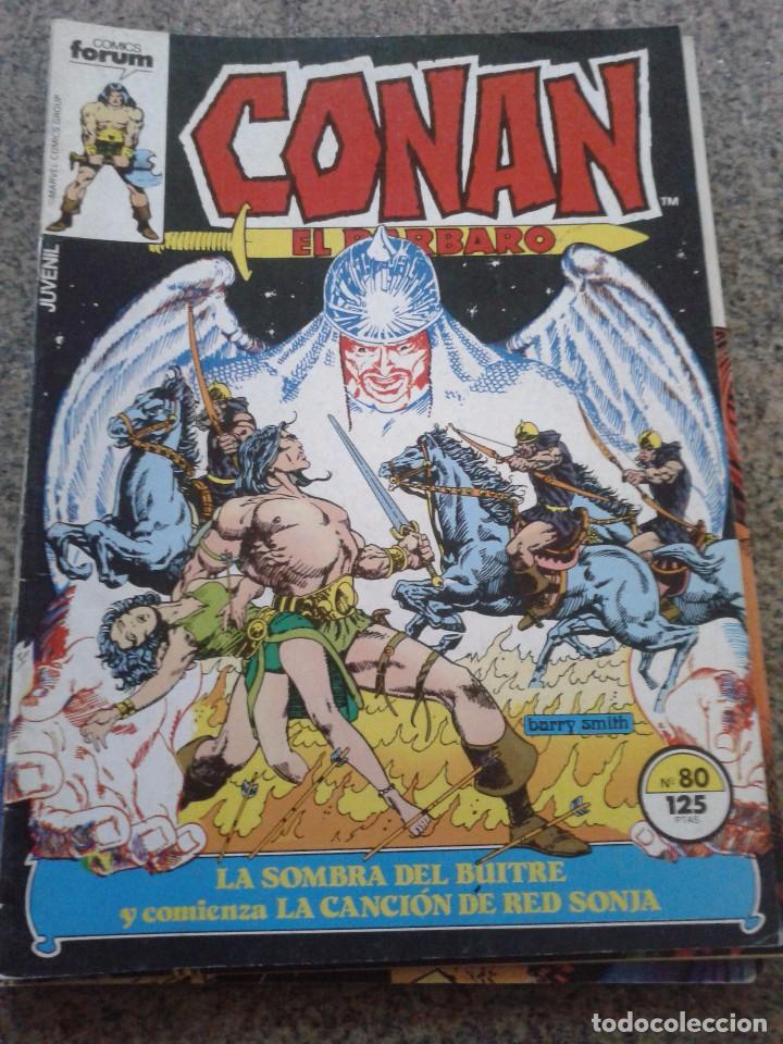 C&oacute;mics: CONAN EL BARBARO -- VOL. 1 -- N&ordm; 80 -- FORUM -- - Foto 1