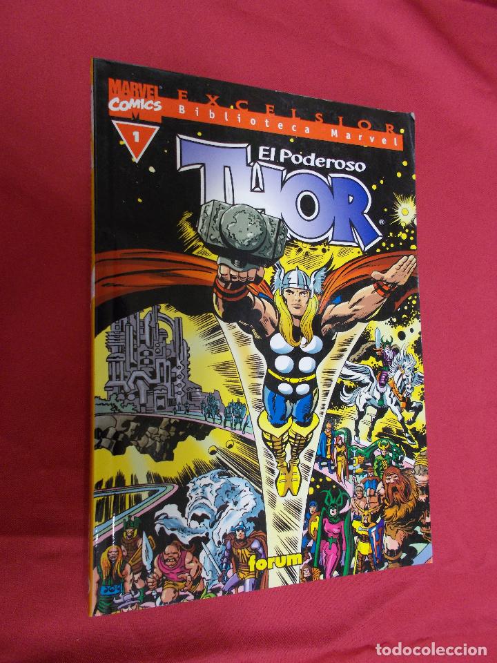 C&oacute;mics: EL PODEROSO THOR. N&ordm; 1. BIBLIOTECA MARVEL. FORUM. - Foto 1