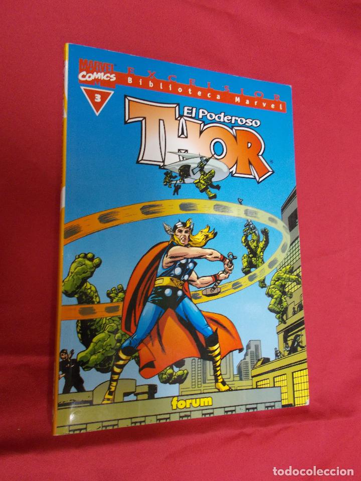 C&oacute;mics: EL PODEROSO THOR. N&ordm; 3. BIBLIOTECA MARVEL. FORUM. - Foto 1