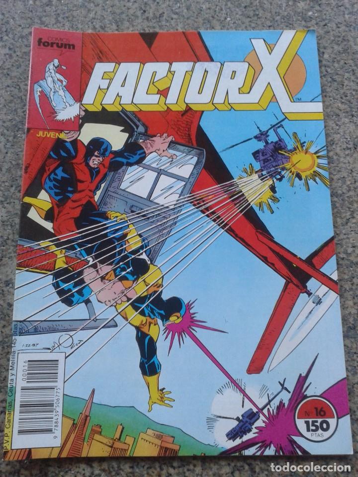 Comics: FACTOR-X -- VOLUMEN 1 -- N&ordm; 16 -- FORUM --