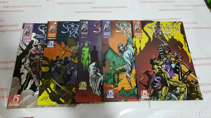 C&oacute;mics: LOTE - SOLOMON KANE - 5 N&deg; - FORUM - Foto 1