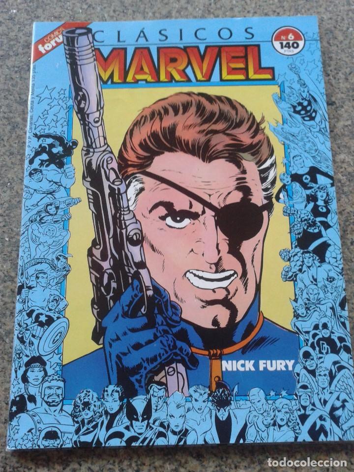 C&oacute;mics: CLASICOS MARVEL -- N&ordm; 6 -- NICK FURY -- FORUM -- - Foto 1