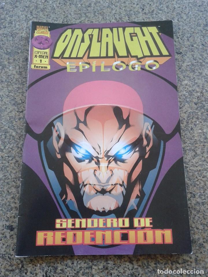 Comics: ONSLAUGHT EPILOGO -- ESPECIAL X-MEN -- FORUM --
