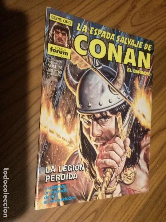 C&oacute;mics: LA ESPADA SALVAJE DE CONAN 75. GRAPA. BUEN ESTADO. - Foto 1