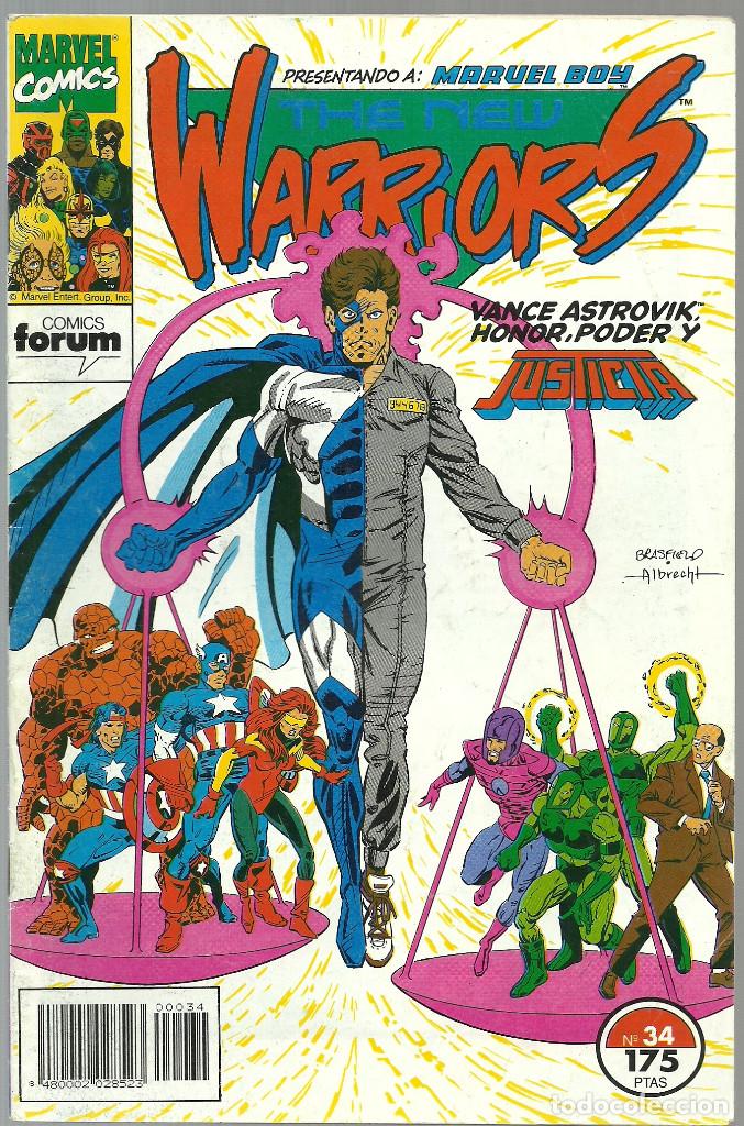 C&oacute;mics: WARRIORS N&ordm; 34 - MARVEL FORUM - Foto 1