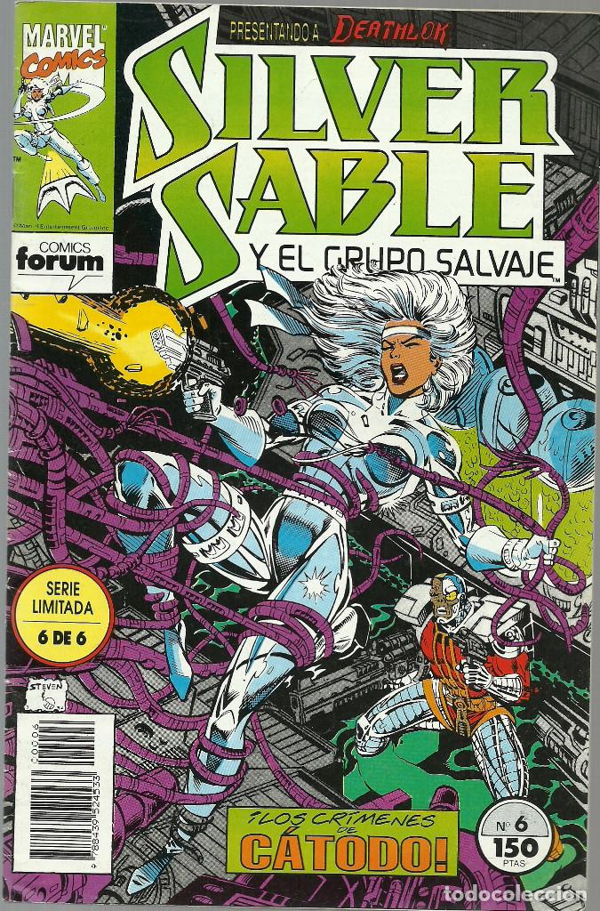 C&oacute;mics: SILVER SABLE Y EL GRUPO SALVAJE N&ordm; 6 DE 6 SERIE LIMITADA - MARVEL FORUM - Foto 1