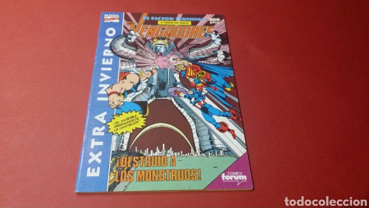 C&oacute;mics: LOS VENGADORES EXCELENTE ESTADO EXTRA INVIERNO EL FACTOR TERMINUS 5 FORUM - Foto 1