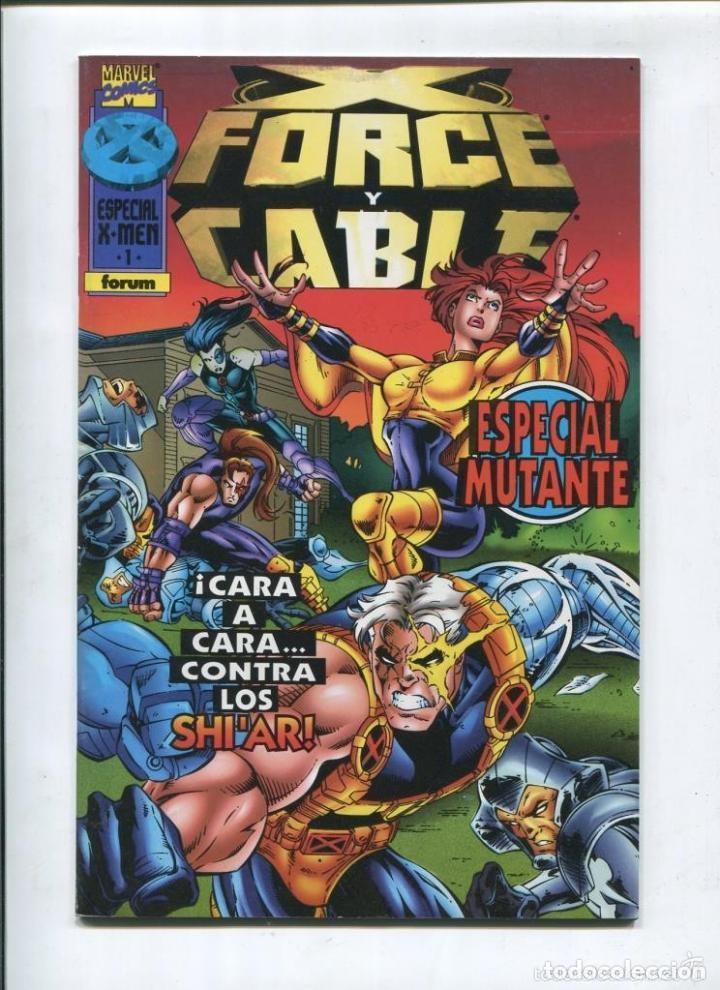 C&oacute;mics: X-FORCE & CABLE ESPECIAL MUTANTE 1997 - FORUM - IMPECABLE - C19 - Foto 1