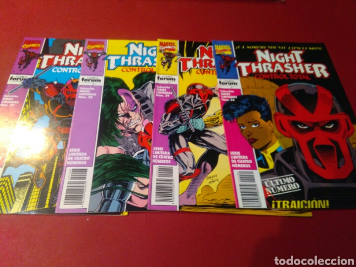 C&oacute;mics: NIGHT THRASHER EXCELENTE ESTADO CONTROL TOTAL COMPLETA FORUM - Foto 1