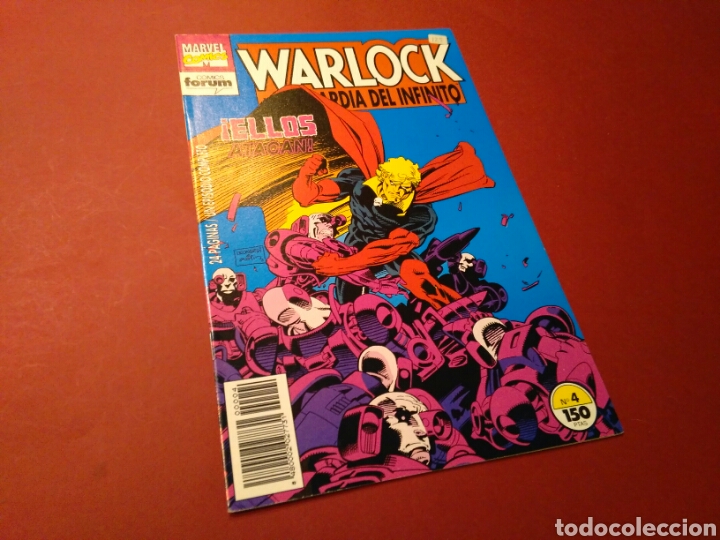 C&oacute;mics: WARLOCK Y LA GUARDIA DEL INFINITO 4 EXCELENTE ESTADO FORUM - Foto 1