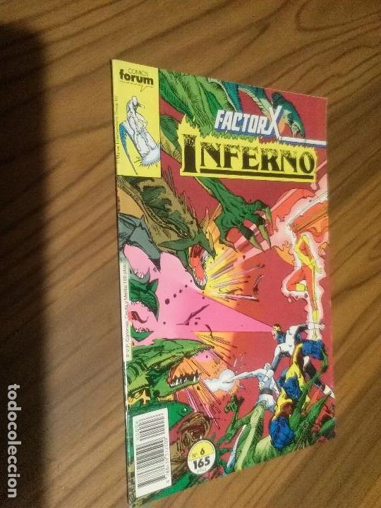 C&oacute;mics: INFERNO 6. FACTOR X. GRAPA. BUEN ESTADO - Foto 1