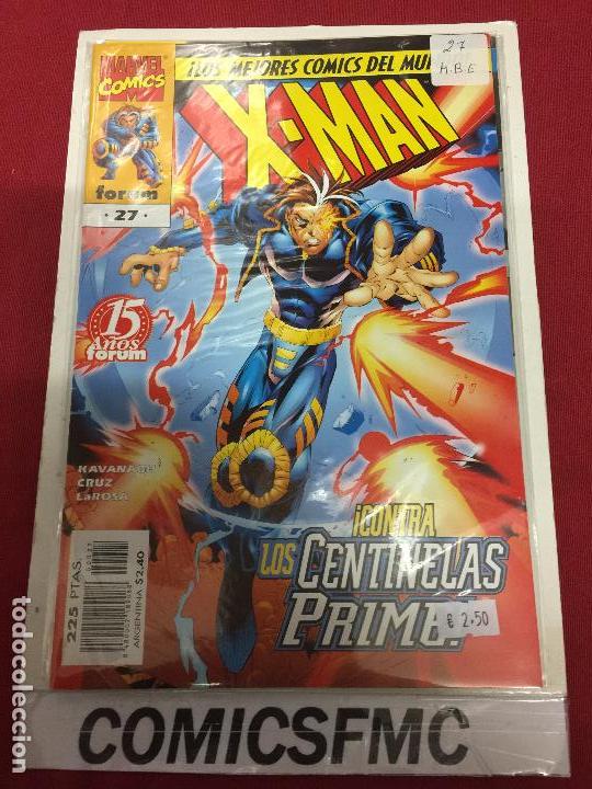 C&oacute;mics: X-MAN NUMERO 27 MUY BUEN ESTADO REF.8 - Foto 1