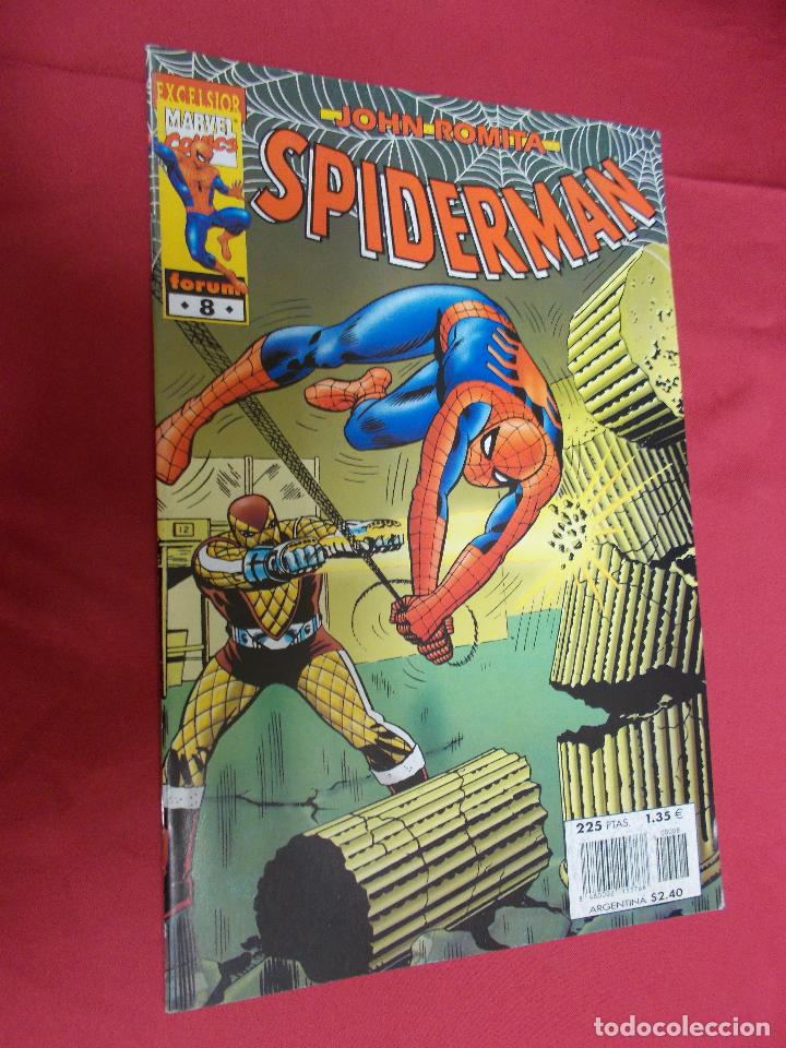 C&oacute;mics: SPIDERMAN. JOHN ROMITA. N&ordm; 8. FORUM. - Foto 1