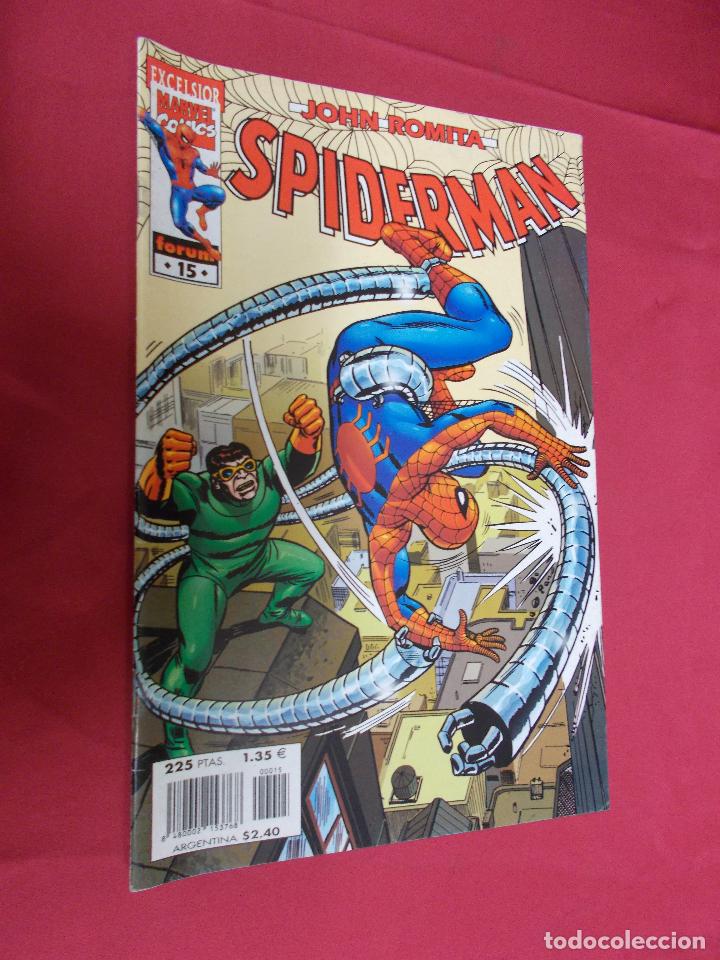 C&oacute;mics: SPIDERMAN. JOHN ROMITA. N&ordm; 15. FORUM. - Foto 1