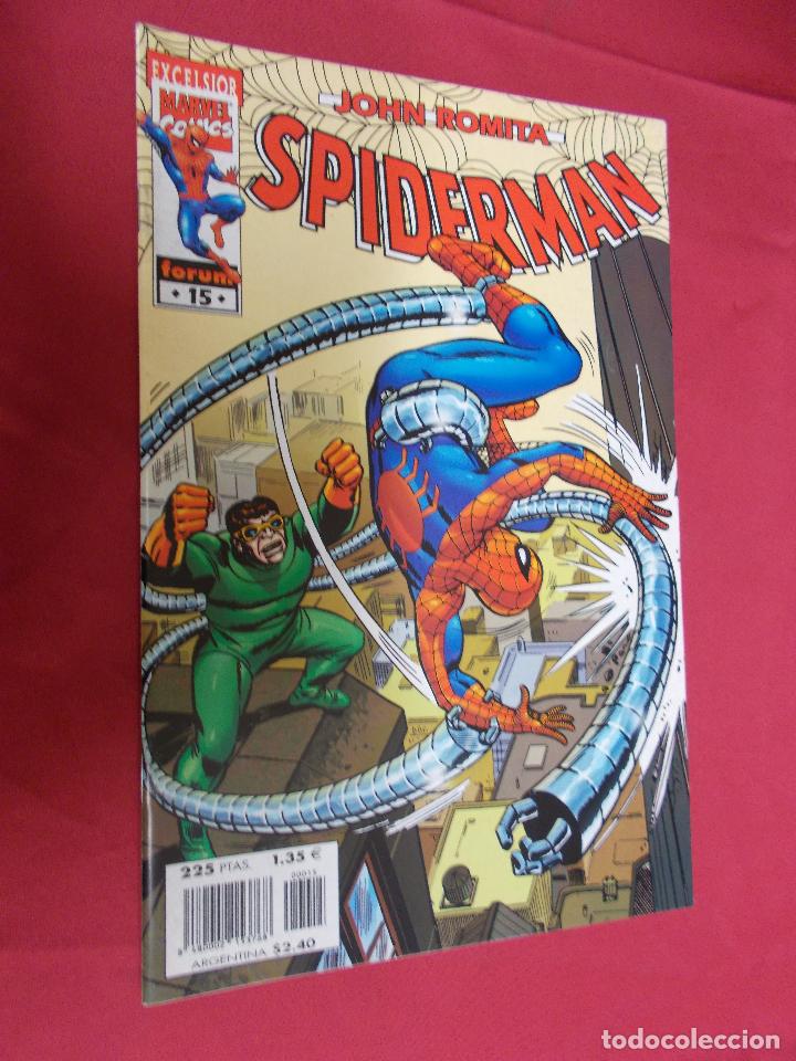 C&oacute;mics: SPIDERMAN. JOHN ROMITA. N&ordm; 15. FORUM. - Foto 1