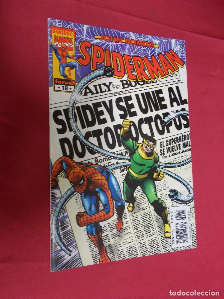 C&oacute;mics: SPIDERMAN. JOHN ROMITA. N&ordm; 18. FORUM. - Foto 1