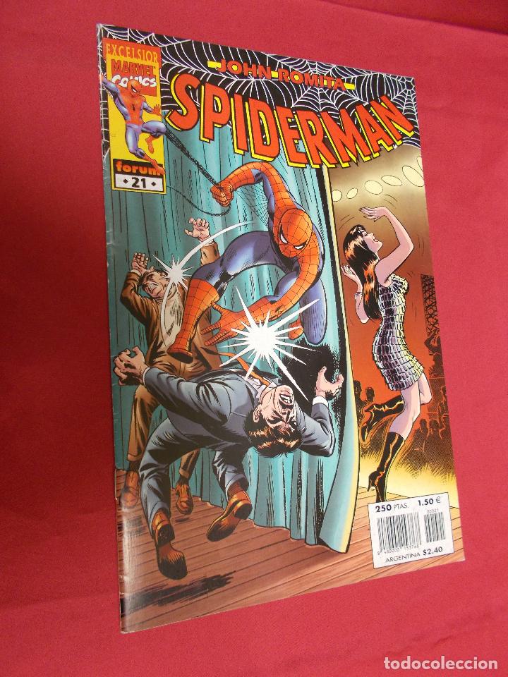 C&oacute;mics: SPIDERMAN. JOHN ROMITA. N&ordm; 21. FORUM. - Foto 1